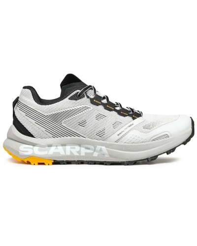Scarpa Spin Planet Scarpe Trail Running Uomo, White/Saffron