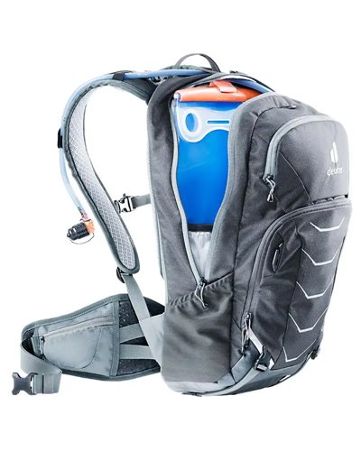 Deuter Attack 16 Cycling Backpack Back Protector, Graphite
