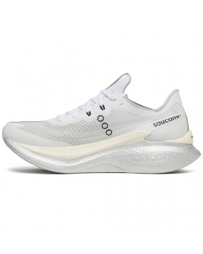 Saucony Endorphin Pro 5 Scarpe Running Uomo, White/Black