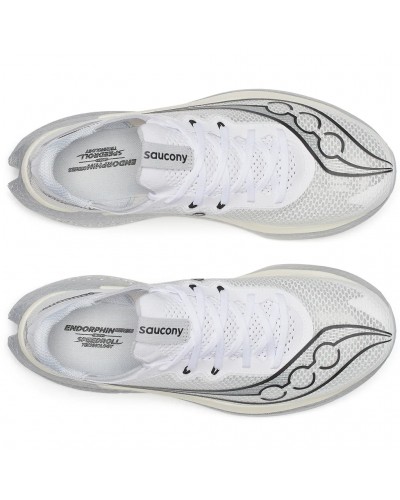 Saucony Endorphin Pro 5 Scarpe Running Uomo, White/Black