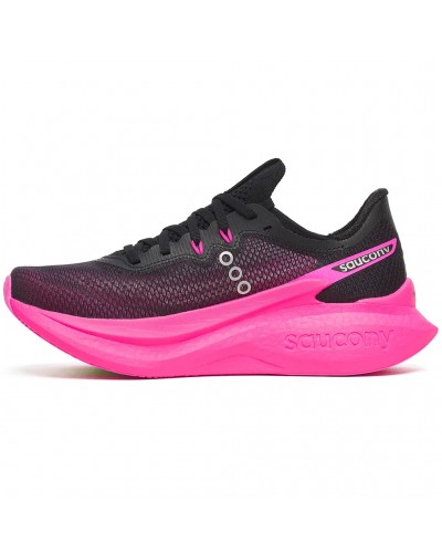 Saucony Endorphin Pro 5 Scarpe Running Donna, Black/Shock