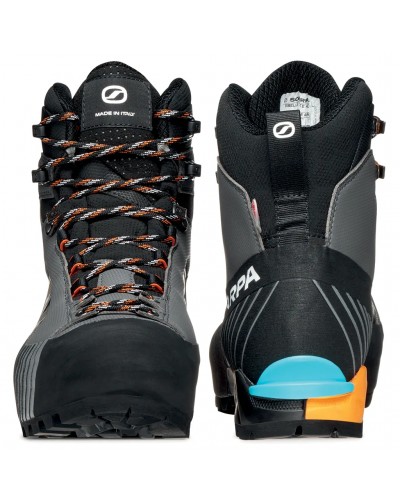 Scarpa Ribelle Lite HD Men's Mountaineering Boots, Iron Gray/Tonic