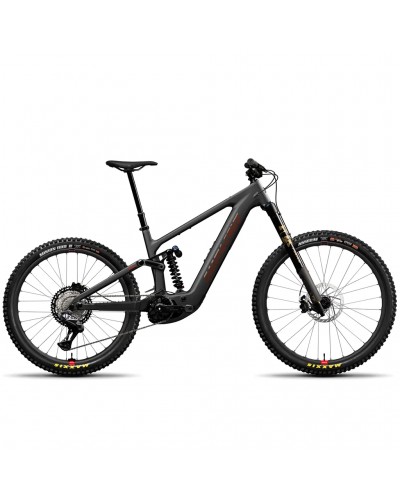 Santa Cruz Bullit 4 CC Mullet 27.5/29 Shimano Deore XT Di2 12v Reserve e-MTB, Matte Carbon