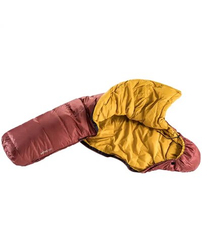 Deuter Astro 300 RDS Sleeping Bag - Left Zip, Redwood/Curry