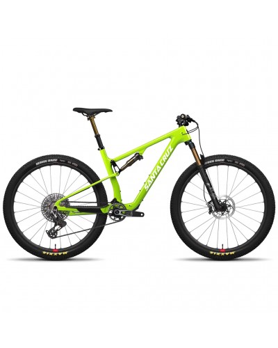 Santa Cruz Blur 4 CC 29 Sram X0 Eagle AXS 12sp Reserve Size S, Gloss Spring Green