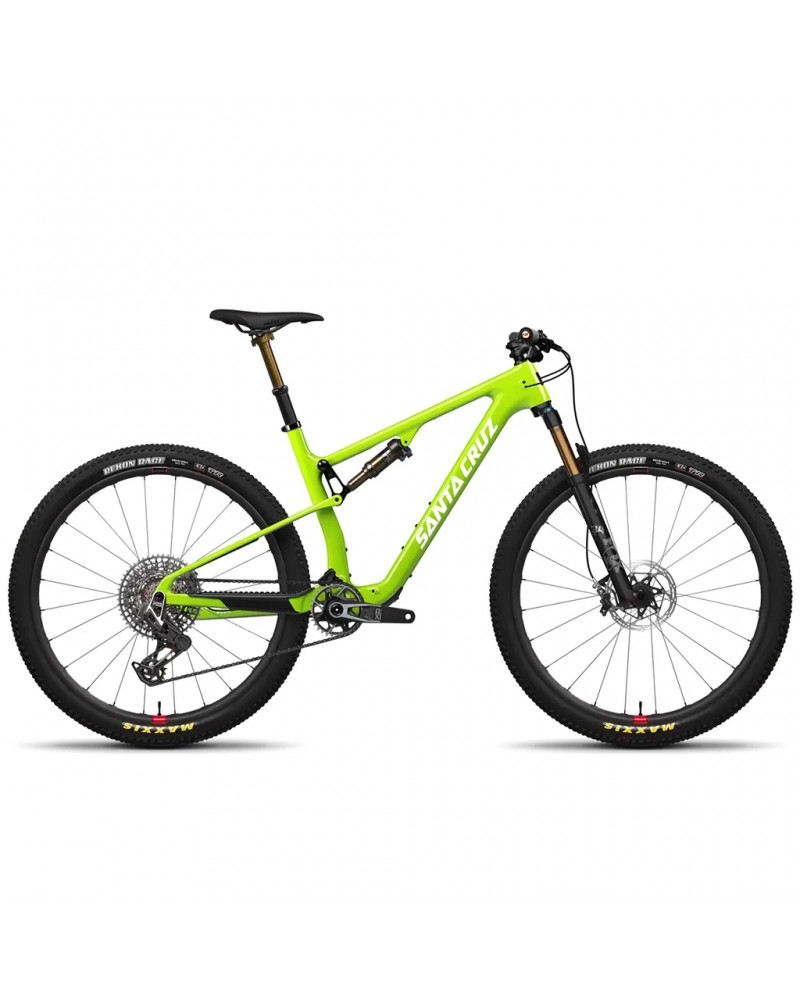 Santa Cruz Blur 4 CC 29 Sram X0 Eagle AXS 12sp Reserve Size S, Gloss Spring Green