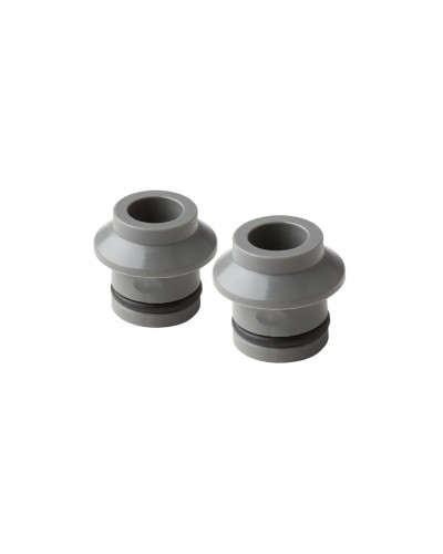 SeaSucker Huske Fork Mount Thru-Axle Plugs 12x100mm (Boost), Silver