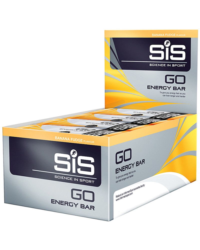 SIS GO Energy Barretta Energetica Gusto Banana Fudge, Box 30 pz da 40gr