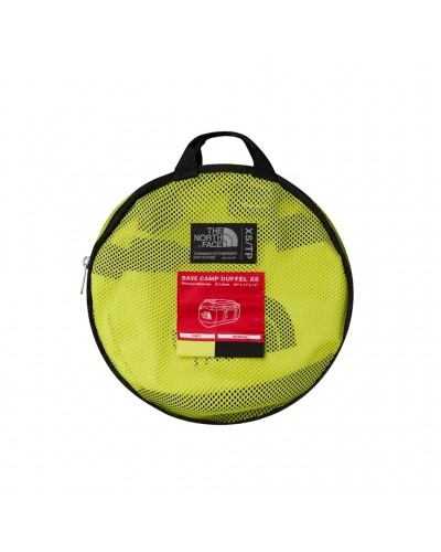 The North Face Base Camp Duffel XS Borsone 31 Litri, Sulphur Spring Green/TNF Black