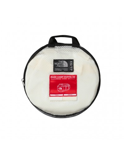 The North Face Base Camp Duffel XS Borsone 31 Litri, White Dune/TNF White