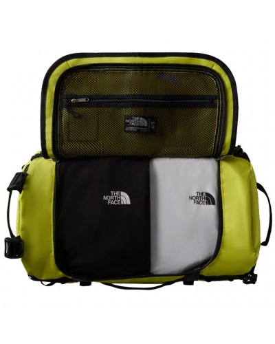 The North Face Base Camp Duffel S Borsone 50 Litri, Sulphur Spring Green/TNF Black