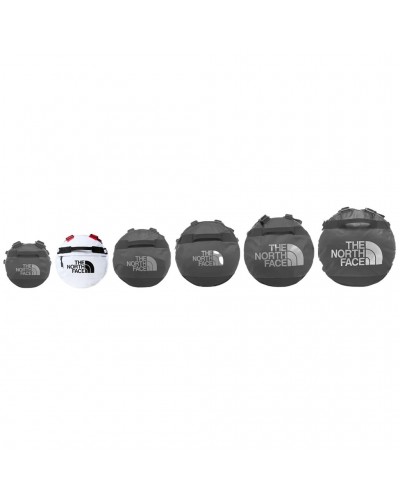 The North Face Base Camp Duffel S Borsone 50 Litri, TNF White/TNF Black