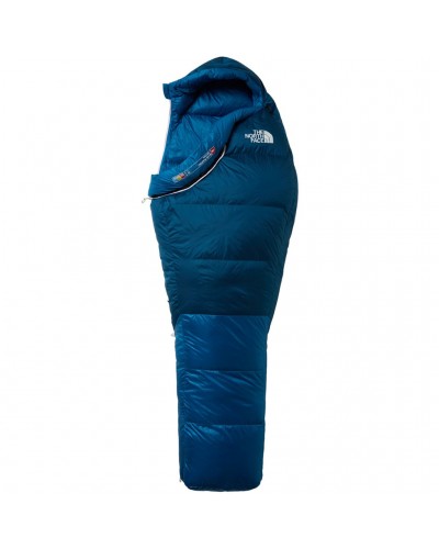 The North Face Blue Kazoo Eco -7°C Sleeping Bag Long - Right, Banff Blue/Banff Blue