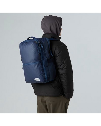 The North Face Base Camp Voyager Travel Pack L Zaino 35 Litri Compatibile con Laptop 16", Shady Blue/Summit Navy