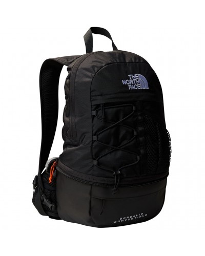 The North Face Borealis Convertible Zaino 17.5 Litri Convertibile in Marsupio, TNF Black/TNF Black