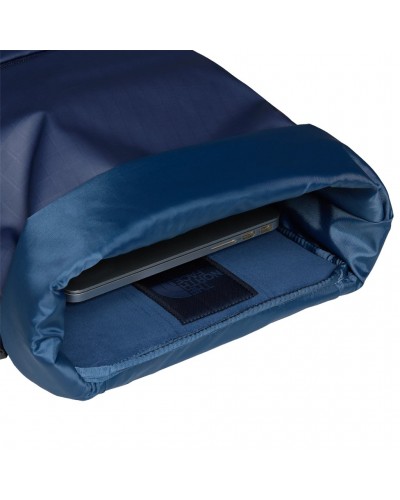 The North Face Base Camp Voyager Rolltop Zaino 25 Litri Compatibile con Laptop 16", Shady Blue/Summit Navy