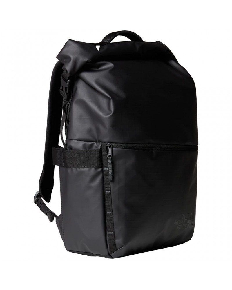The North Face Base Camp Voyager Rolltop Zaino 25 Litri Compatibile con Laptop 16", TNF Black/Asphalt Grey