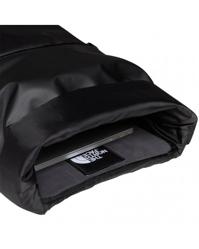 The North Face Base Camp Voyager Rolltop 25 Liters 16" Laptop Compatible, TNF Black/Asphalt Grey