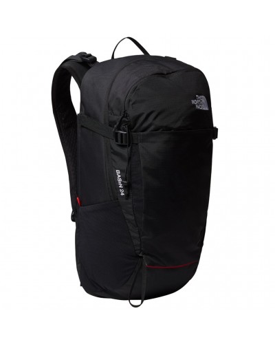 The North Face Basin 24 Trekking Backpack Hydratation Compatible, TNF Black/TNF Black/NPF