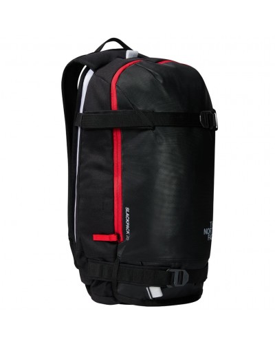 The North Face Slackpack 2.0 Ski Mountaineering Hydration Compatible Backpack, TNF Black/TNF Red