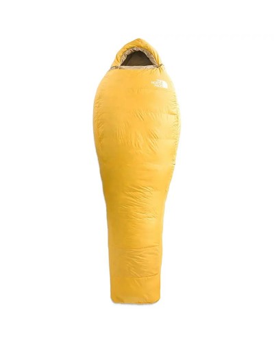 The North Face Trail Lite Down 35 2°C Sleeping Bag Long - Right, TNF Yellow/Khaki Stone