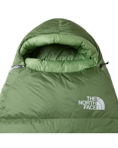 The North Face Green Kazoo Down Sleeping Bag Regular - Right Hand, Forest Shade/Forest Shade