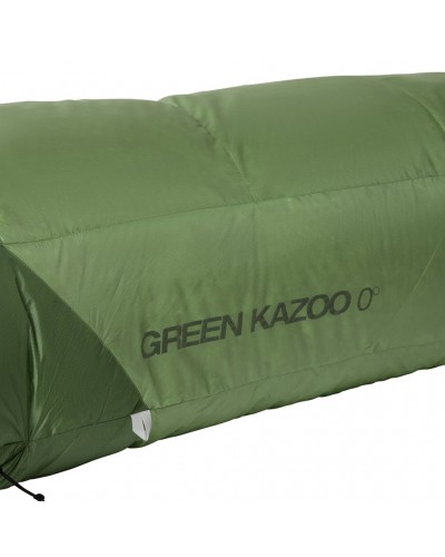The North Face Green Kazoo Down Sleeping Bag Regular - Right Hand, Forest Shade/Forest Shade