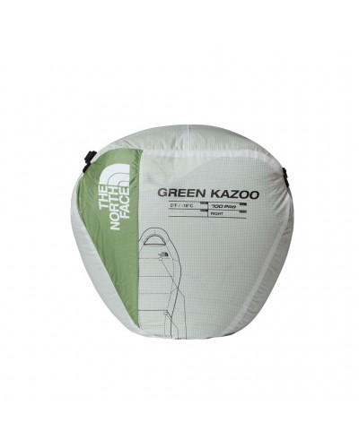 The North Face Green Kazoo Down Sleeping Bag Regular - Right Hand, Forest Shade/Forest Shade