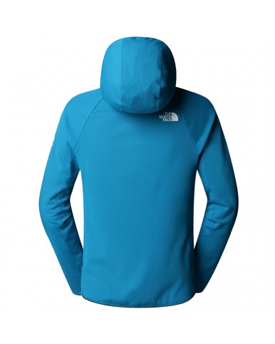 The North Face Summit FutureFleece Men’s Full Zip Hooded Midlayer Jacket, Dusk Blue
