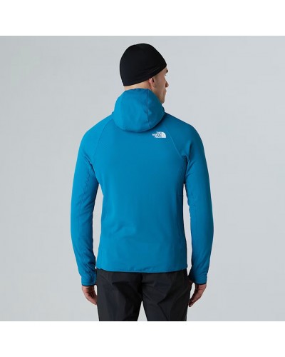 The North Face Summit FutureFleece Men’s Full Zip Hooded Midlayer Jacket, Dusk Blue