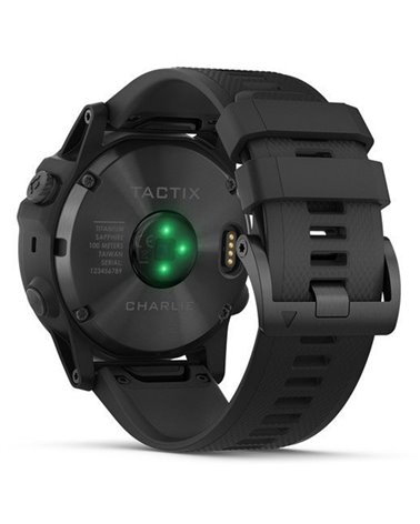 Garmin Tactix Charlie GPS Military Watch, Black