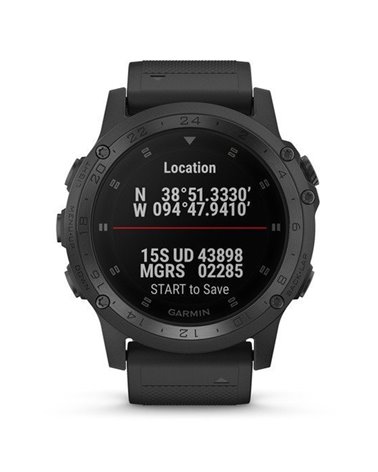 Garmin Tactix Charlie GPS Military Watch, Black