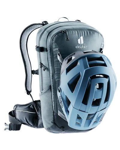 Deuter Flyt 14 Cycling Backpack Back Protector, Graphite/Black