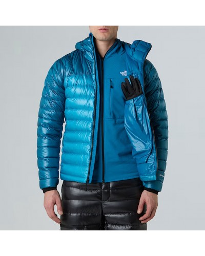 The North Face Summit Breithorn RDS Men's Hooded Down Jacket, Meridian Blue/Dusk Blue