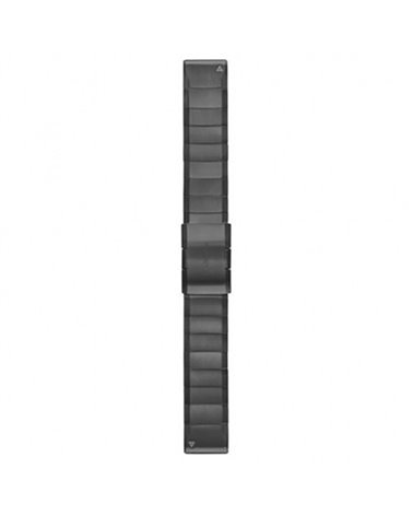 Garmin QuickFit 22 Stainless Steel Watch Bands for Fenix 6/Forerunner 935/945, Slate Gray