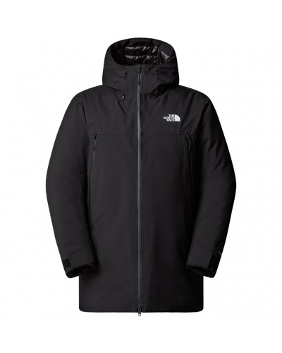 The North Face TNF Range Men's Waterproof/Windproof Hooded Down Parka, TNF Black/TNF Black