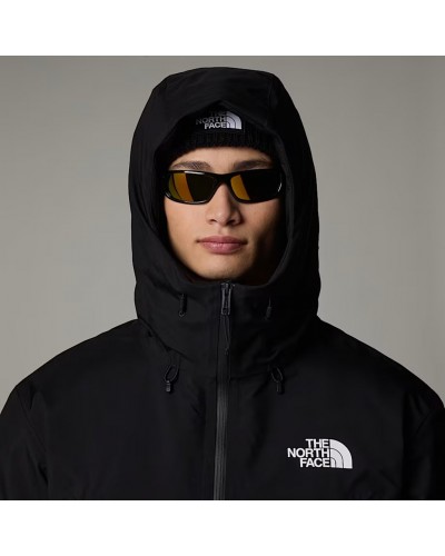 The North Face TNF Range Parka Piumino Impermeabile/Antivento con Cappuccio Uomo, TNF Black/TNF Black