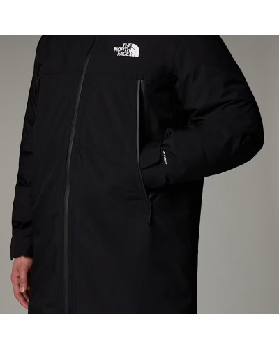 The North Face TNF Range Men's Waterproof/Windproof Hooded Down Parka, TNF Black/TNF Black