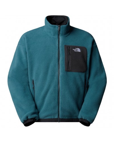 The North Face Youmiori Men's Reversible Fleece Jacket, Space/Asphalt Grey