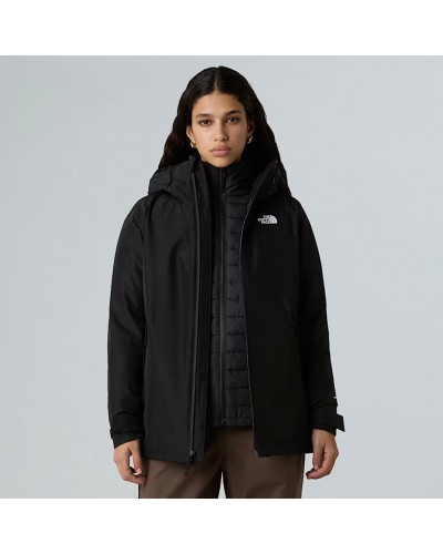 The North Face Carto Mono Triclimate Giacca 3in1 Impermeabile Donna, TNF Black