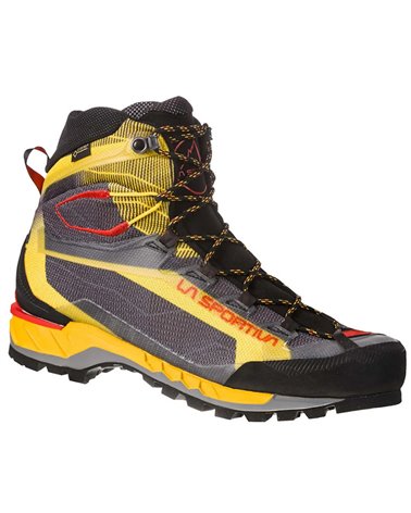 La Sportiva Trango Tech GTX Gore-Tex Men's Mountaineering Boots, Black/Yellow