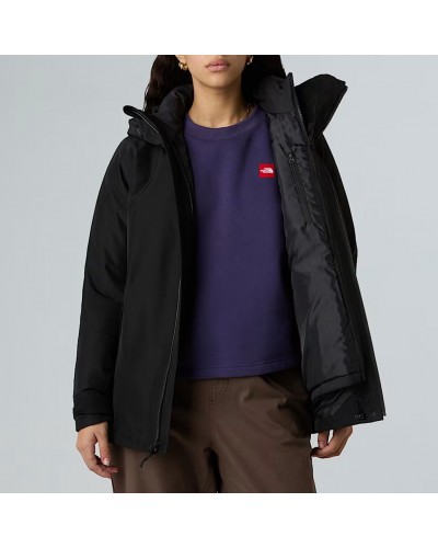 The North Face Carto Mono Triclimate Giacca 3in1 Impermeabile Donna, TNF Black