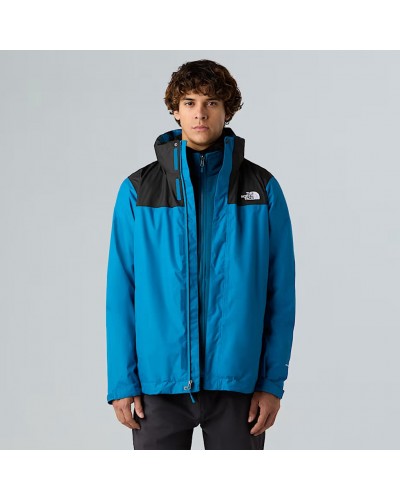 The North Face Evolve II Triclimate Giacca 3in1 Impermeabile Uomo, Dusk Blue/Mineral Ink