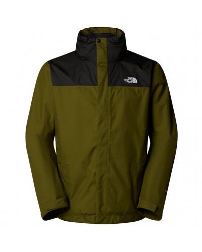 The North Face Evolve II Triclimate Men's 3in1 Waterproof Jacket, Forest Olive/Asphalt Grey