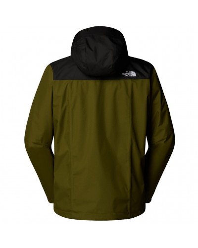 The North Face Evolve II Triclimate Men's 3in1 Waterproof Jacket, Forest Olive/Asphalt Grey