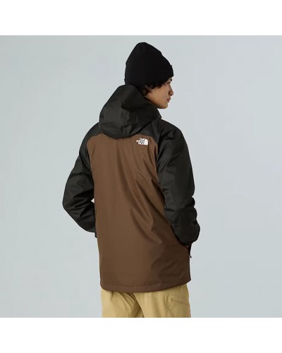 The North Face Quest Triclimate Giacca 3in1 Impermeabile Uomo, Smokey Brown