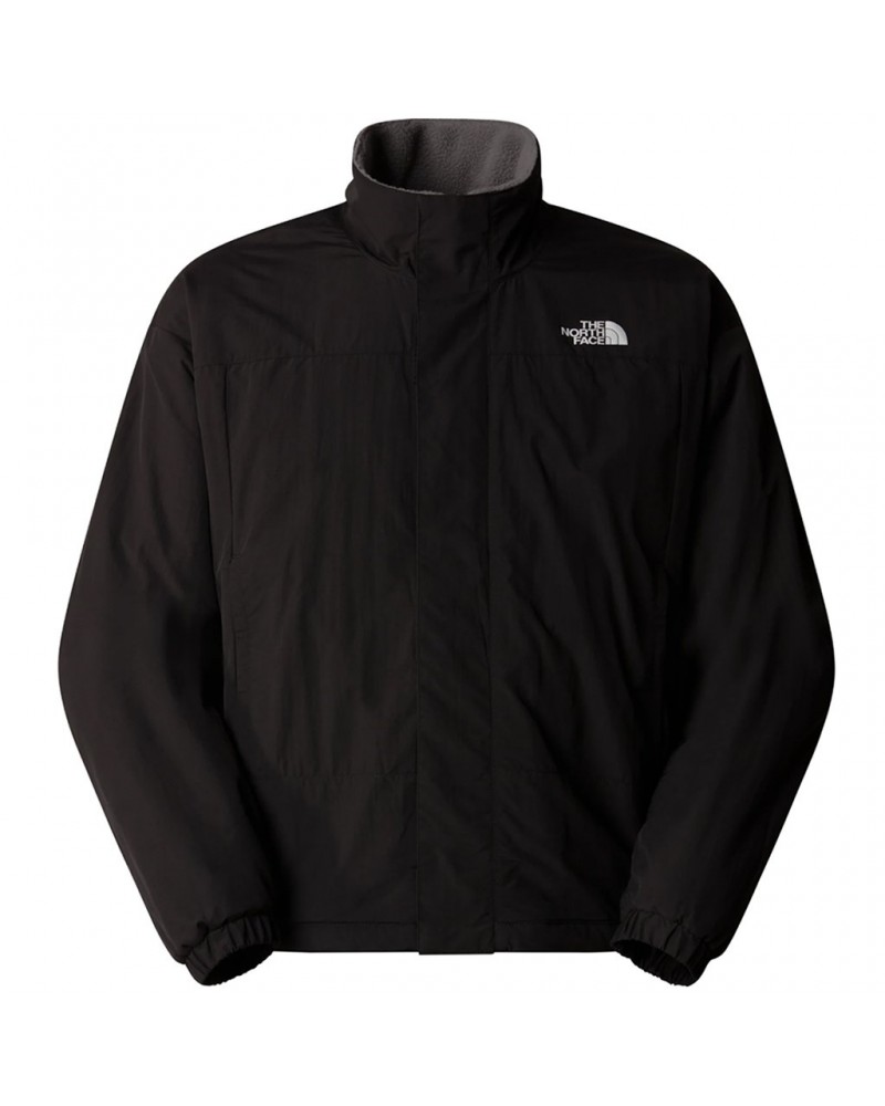 The North Face Youmiori Men's Reversible Fleece Jacket, TNF Black/Smoked Pearl