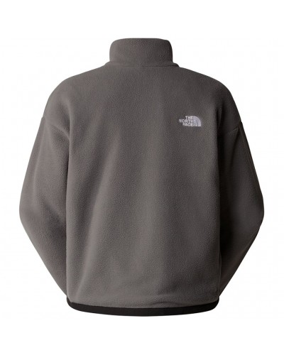 The North Face Youmiori Giacca/Fleece Antivento Reversibile Uomo, TNF Black/Smoked Pearl
