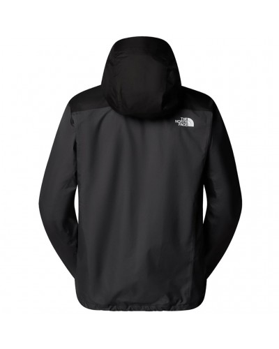 The North Face Quest Zip-In Compatible Men's Waterproof Jacket, Asphalt Grey/TNF Black/NPF