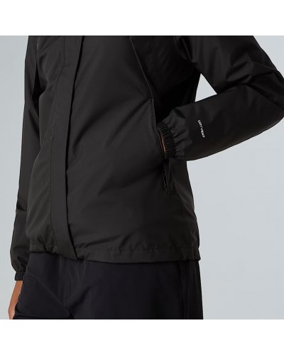 The North Face Antora Rain Giacca Impermeabile/Antivento con Cappuccio Donna, TNF Black